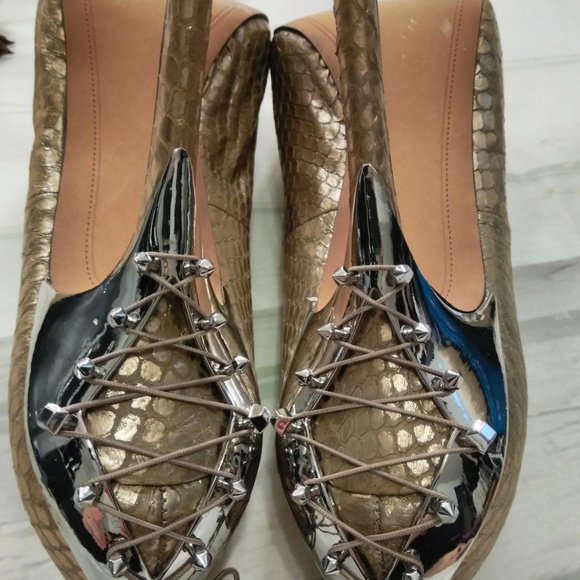 Sam Edelman "Evan" Heel - Zinc Snake  (9) - Picture 6 of 8